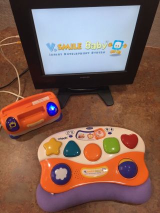 Vtech Vsmile Baby Infant Development System,  5 Games