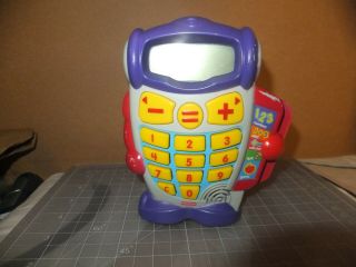 Fisher Price Fun - 2 - Learn Calcubot Interactive Calculator 2006 Educational
