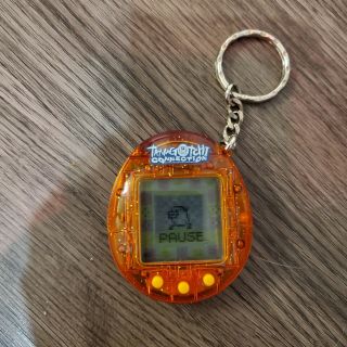 Tamagotchi Connection V1 Sparkle Orange -,