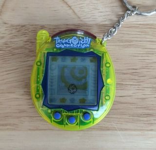 Tamagotchi Connection V3 Transparent Neon Green Yellow Bandai 2004
