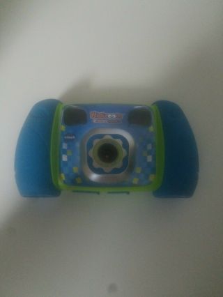 O) Vtech Kidizoom Camera Connect Blue 1.  3 Mega Pixels 4x Digital Zoom