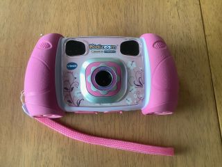 Vtech Kidizoom Camera Connect Pink 1.  3 Mega Pixels 4x Digital Zoom