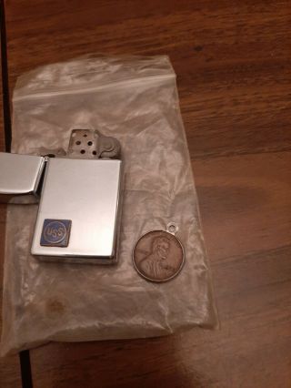 Zippo Lighter Uss And Cent Never Spent